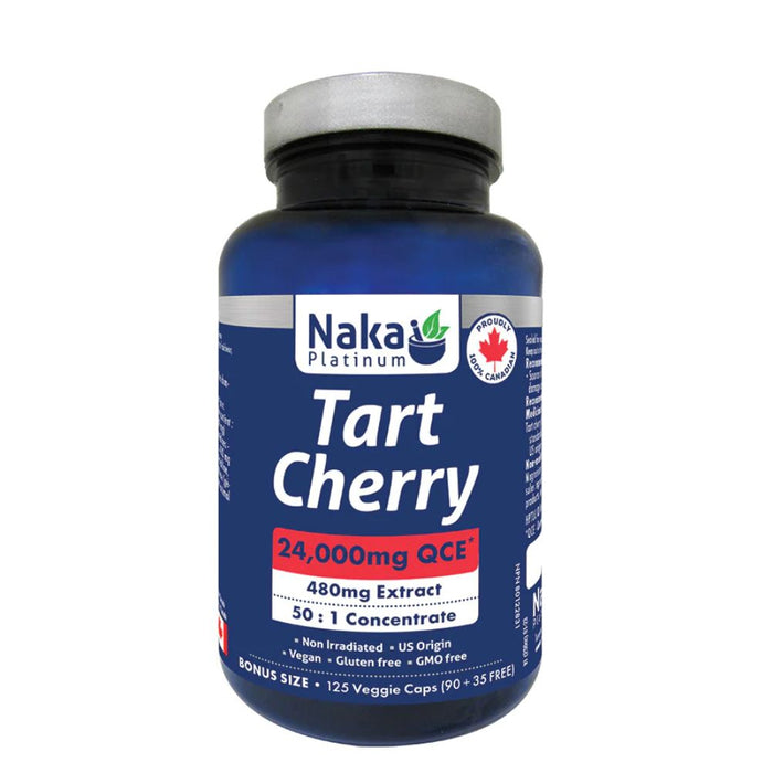 Naka Tart Cherry Extract 125vegiecaps