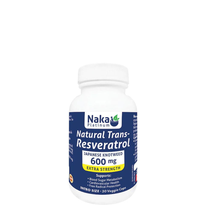 Naka Natural Trans-Resveratrol 30vegiecaps