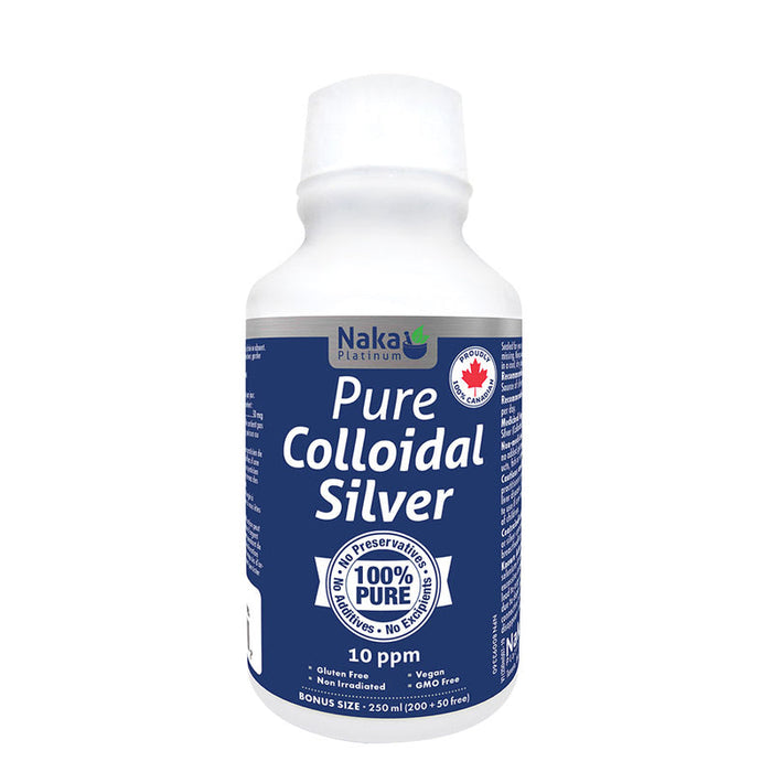 NAKA Pure Colloidal Silver 10ppm 250ml