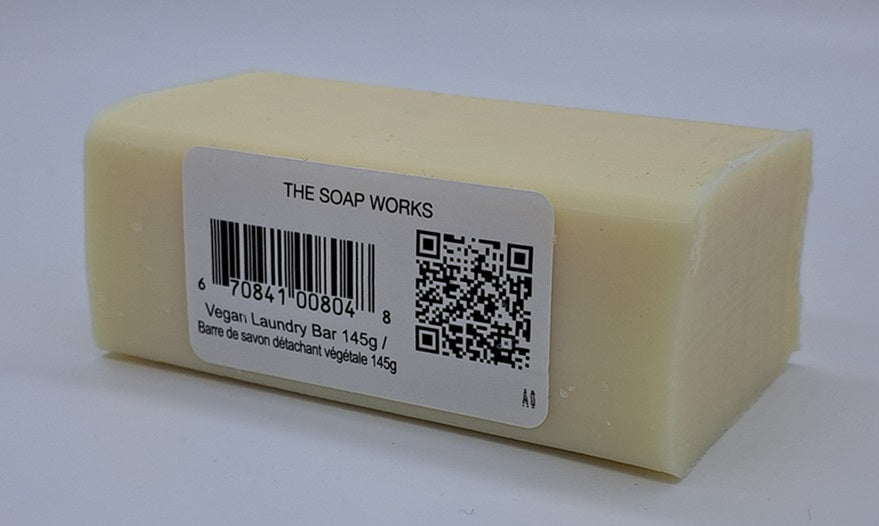 Soap Works Vegan Laundry Stain Remover Bar 145G