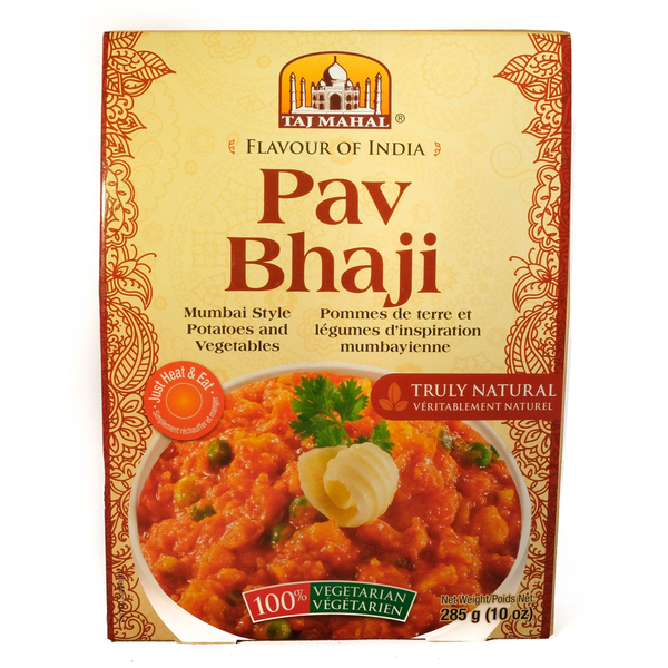 Taj Mahal Flavour of India; Pav Bhaji (Mumbai Style Potatoes and Vegetables) 285g