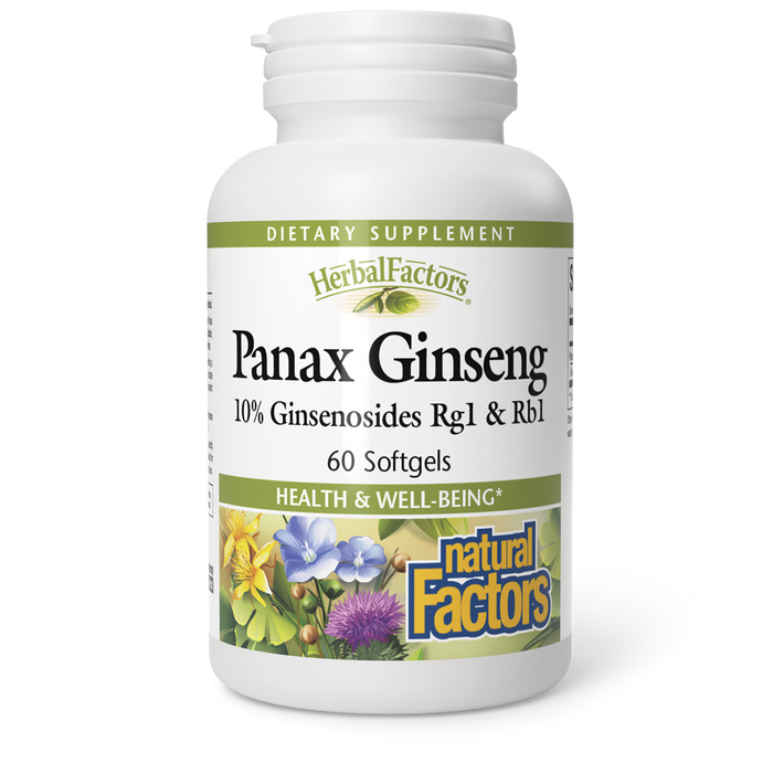 Natural Factors Panax Ginseng 60softgels