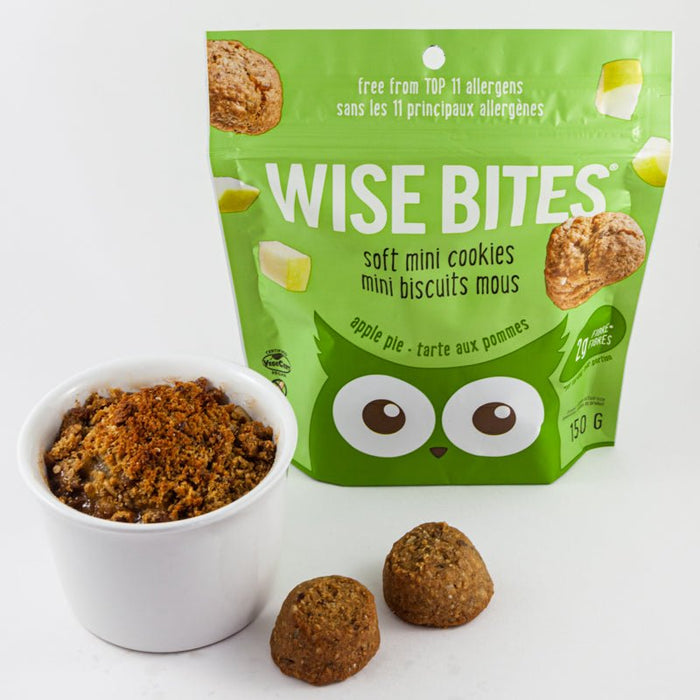 Wise Bites Soft Mini Cookies Gluten Free, Apple Pie 150g