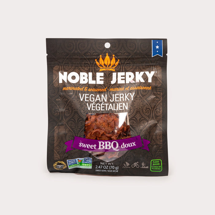 Noble Jerky Vegan Jerky, Sweet BBQ 70g