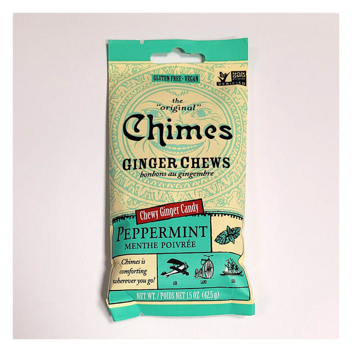 Chimes Ginger Chews, Peppermint 42.5g