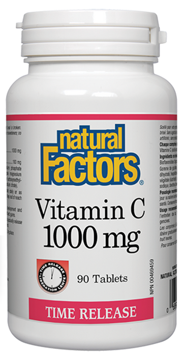 Natural Factors Time Released Vitamin C 1000MG 90tabs