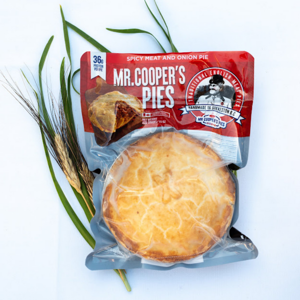 MR.COOPER'S PIES SPICEY MEAT & ONION PIE 425g