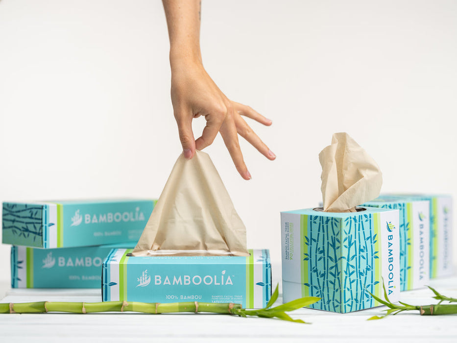 Bamboolia Cube Box Tissue 90ct