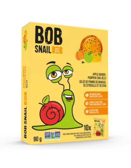 Bob Snail Apple Mango Pumpkin Chia Jelly 90g