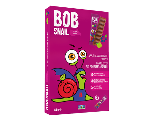 Bob Snail Apple Strawberry Stripes 84g