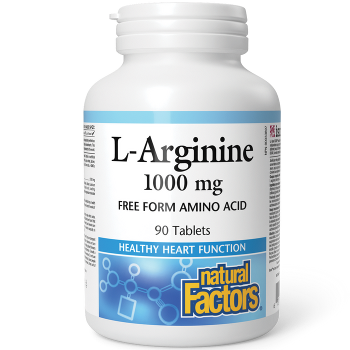 Natural Factors L-Arginine 1000mg 90tabs