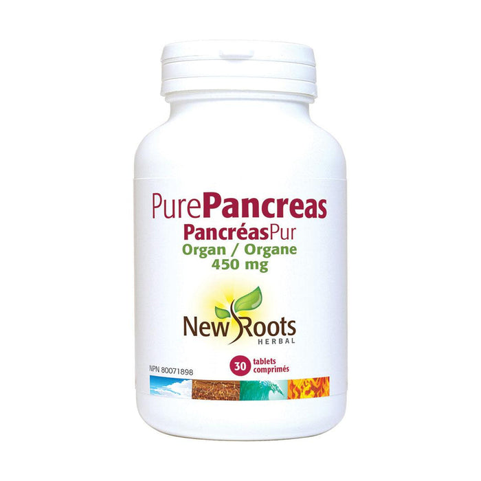 New Roots Pure Pancreas 450mg 30tabs