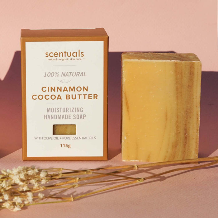 Scentuals Handmade Soap Cinnamon Cocoa Butter 115g