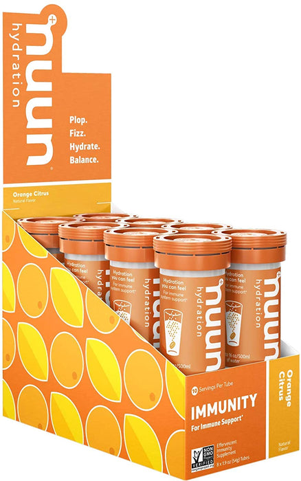 Nuun Hydration Immunity Orange Citrus 10servings