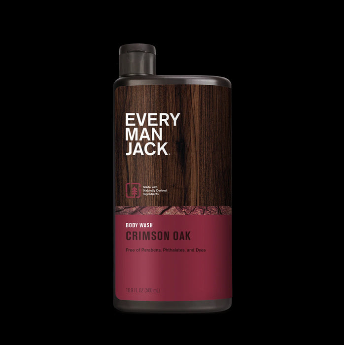Every Man JAck Body Wash Crimson Oak 500ml