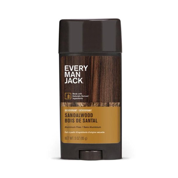 Every Man Jack Deodorant Sandalwood 85g