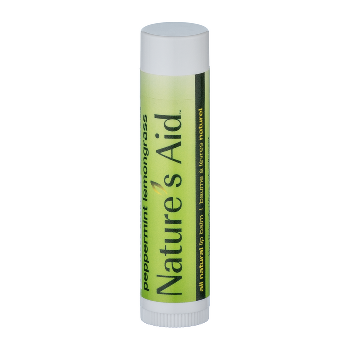 Nature's Aid Lip Balm Peppermint Lemongrass 4.25g