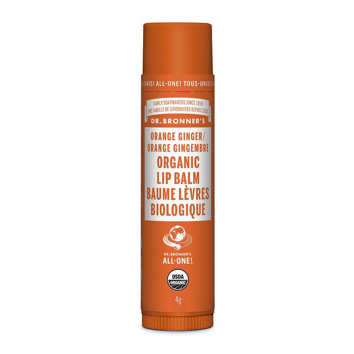 DR. BRONNER'S LIP BALM Orange-Ginger 4g