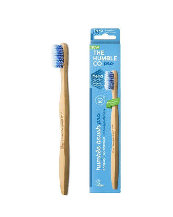 Humble Bamboo Toothbrush Blue 2 1brush