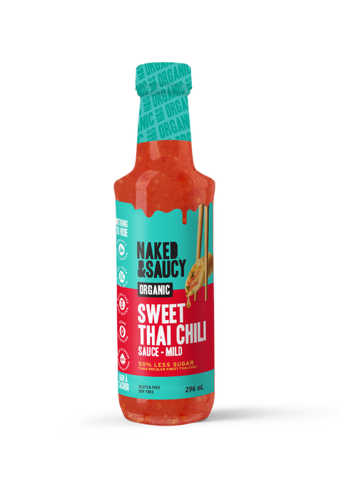 Naked & Saucy Organic Sweet Thai Chili Mild 296ml