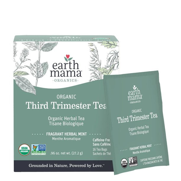 Earth Mma Organic Third Trimester Tea  16 tea bags
