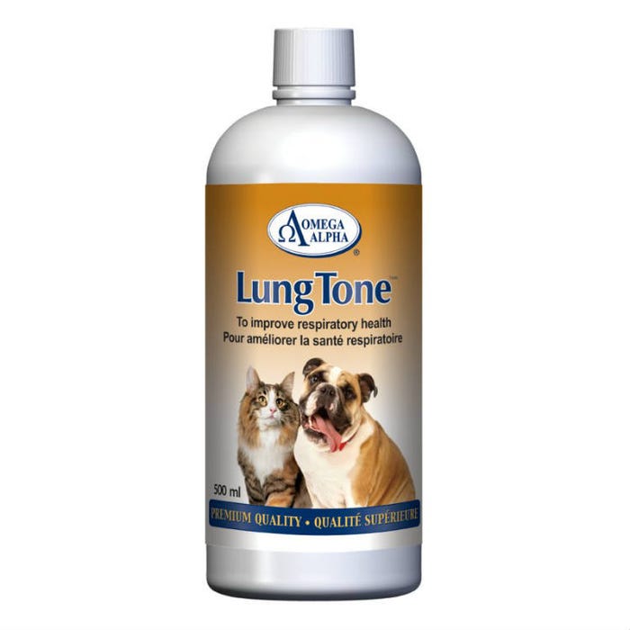 Omega Alpha Lung Tone Pets 500ml