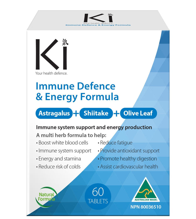 Martin & Pleasance Ki Immune Defense & Energy Formula 60tabs