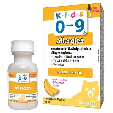 Homeocan Kids 0-9 All Allergies Homeopathic Drops 25ml