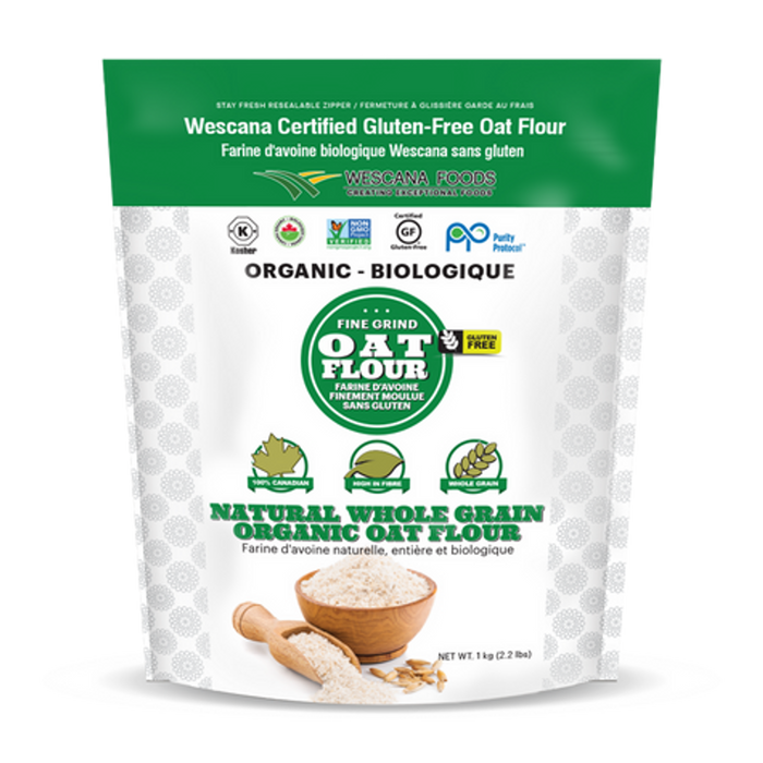 Wescana Oat Flour Gluten Free Organic 1 kg