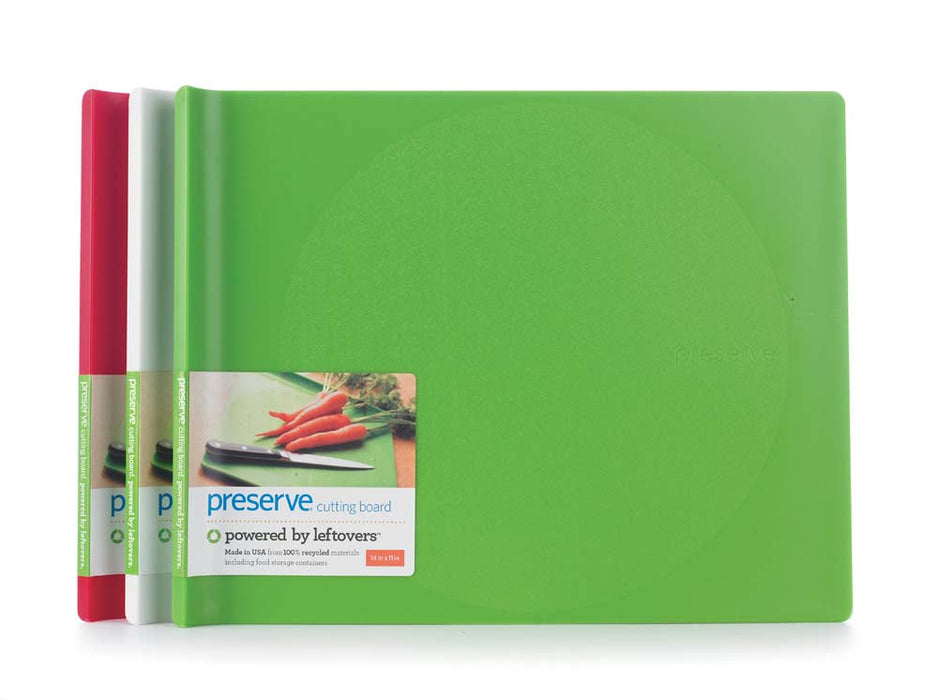 Preserve Cutting Board 10" - made from 100% recycled materials - Apple Green 1ea