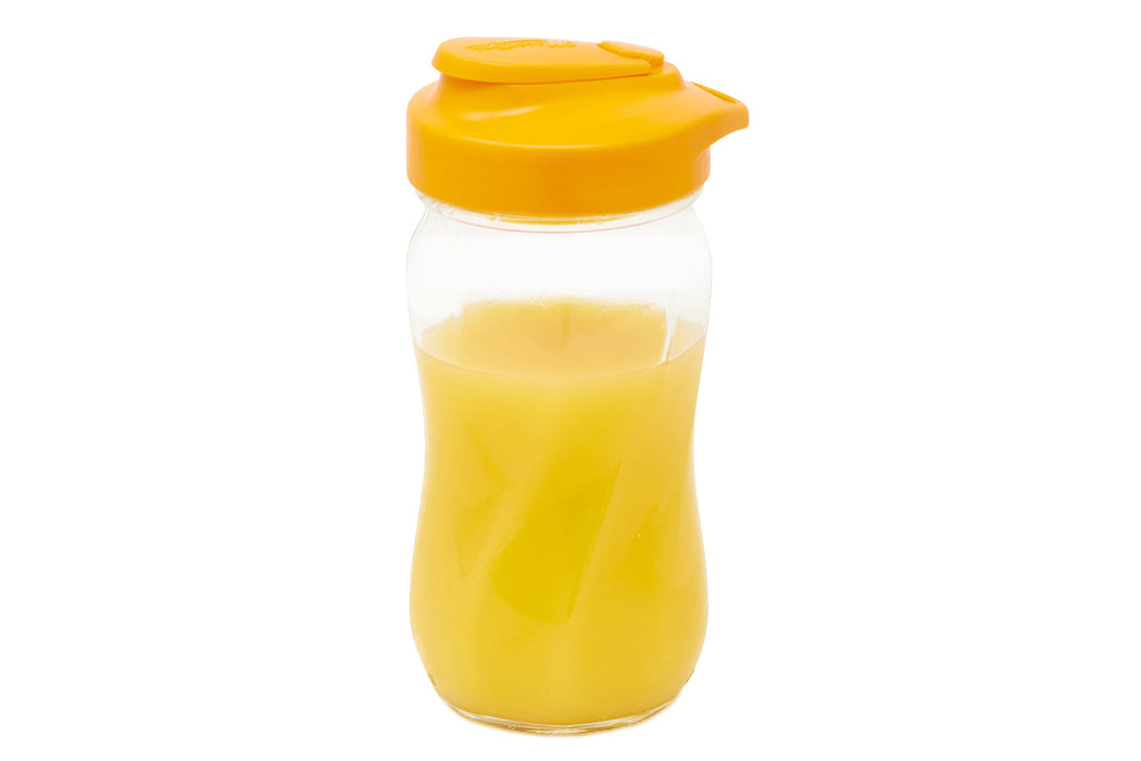 Masontop Orange Multi Top - Sip, Pour & Store Lid - fits regular mouth mason jar 1orange