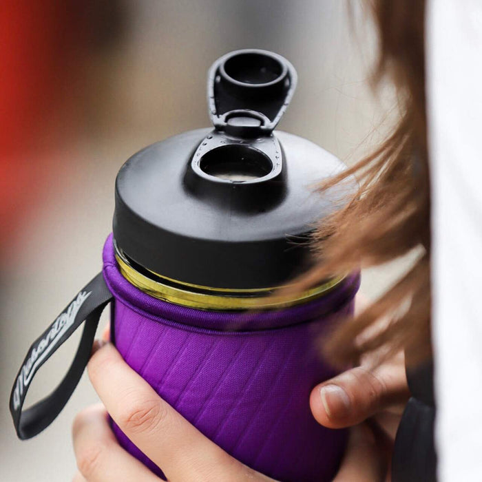 MASON RED MULTI TOP WIDE MOUTH - Sip, Pour & Store - fits wide mouth mason jar 1red