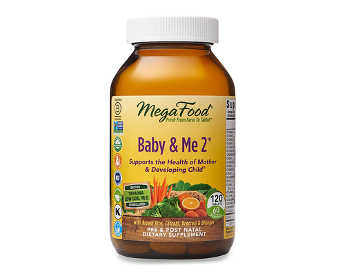 Megafood Baby & Me 2 Prenatal Multivitamin 120 tabs 120tabs