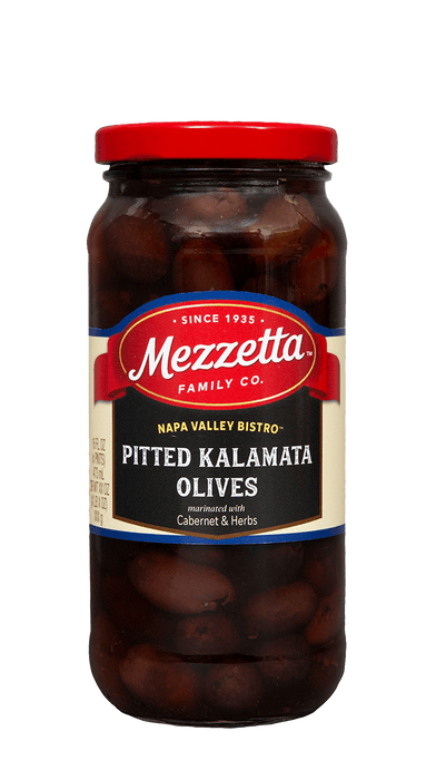 Mezzetta Napa Valley Bistro Pitted Kalamata Olives with Cabernet & Herbs 250ml