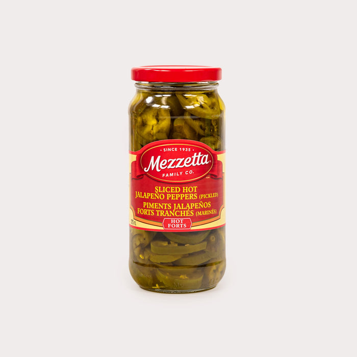 Mezzetta Sliced Hot Jalapeno Peppers (Pickled) 375ml