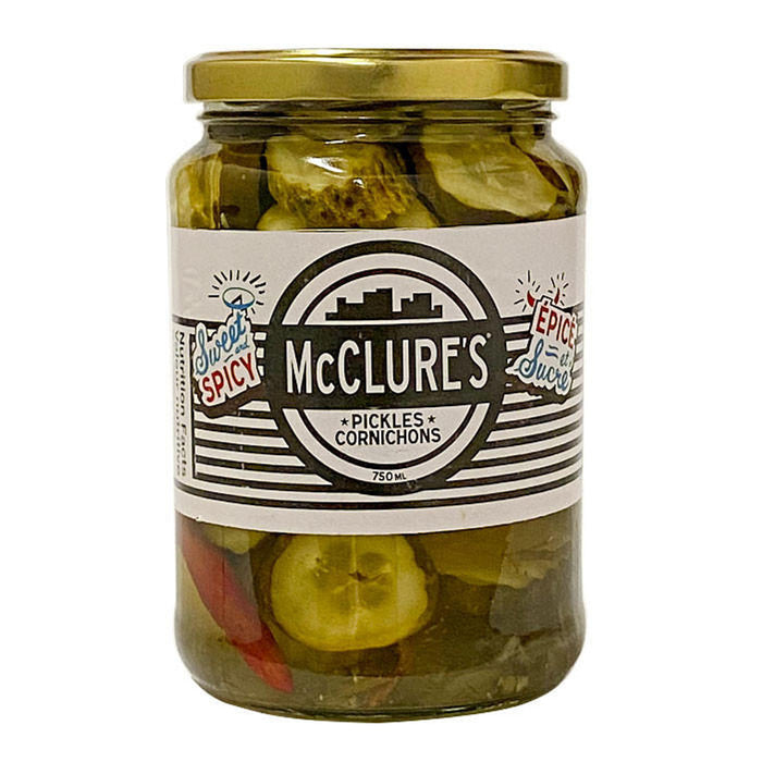 McClure's Sweet & Spicy Pickles 750ml