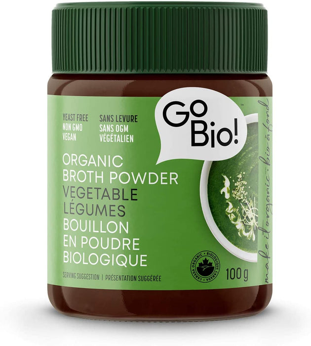 Go Bio! Organic Vegetable Broth Powder 100g