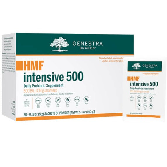 Genestra HMF Intensive 500 Billion ~ 30-5g sachets of powder 30 Sachets