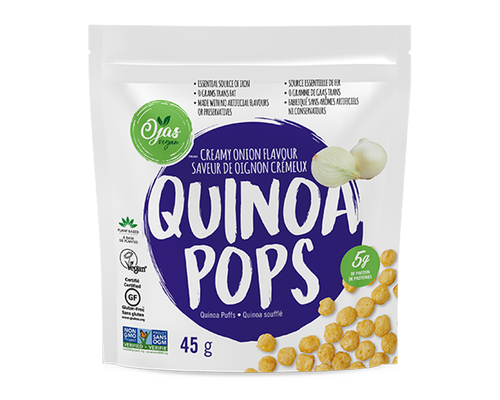 QUINOA POPS, CREAMY ONION 45g
