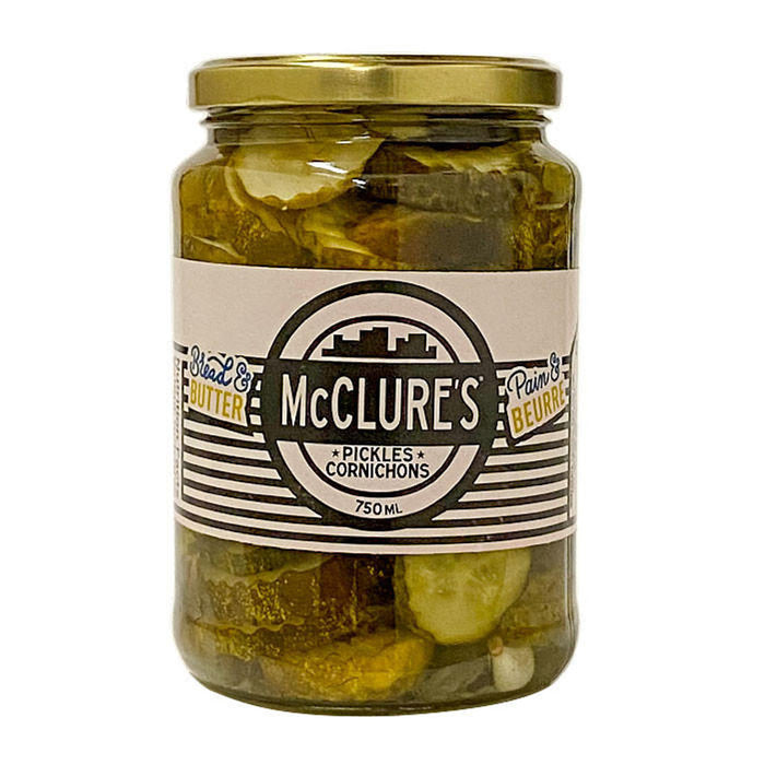 McClures Bread & Butter Pickles 750ml