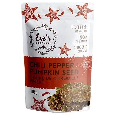 Eve's Gluten Free Crackers, Chili Pepper Pumpkin Seed 108g