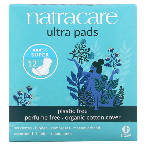 Natracare Ultra Pads Super 12ct 12 ct
