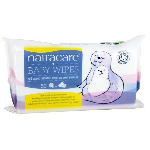Natracare Baby Wipes 50count 50wipes