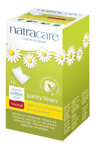 Natracare Organic Cotton Panty Liners - Normal 18count 18ct