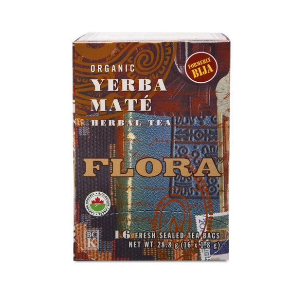 Flora Yerba Mate Organic Tea (16 Tea Bags)