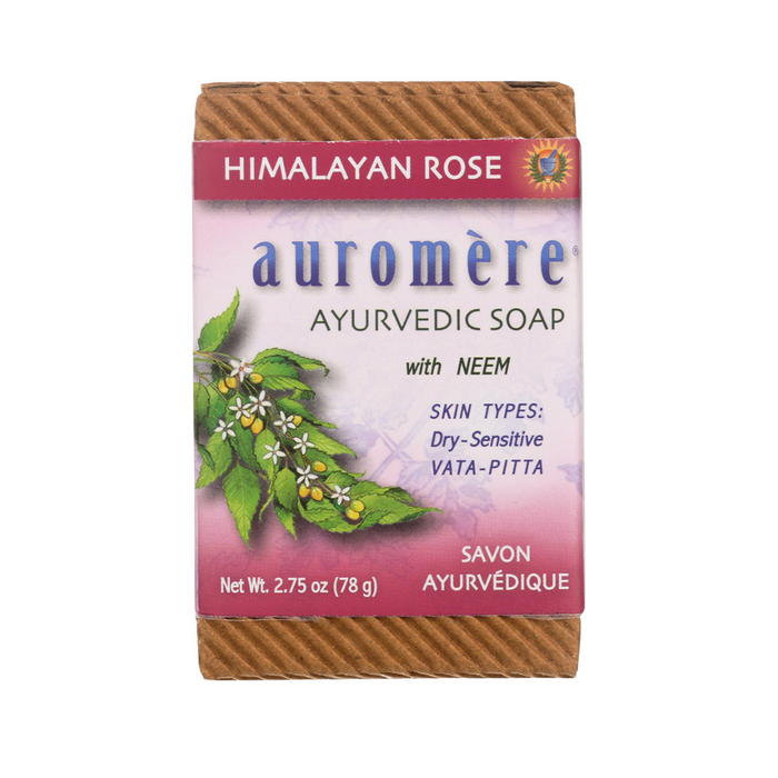 Flora Ayurvedic Bar Soap Himalayan Rose 78g