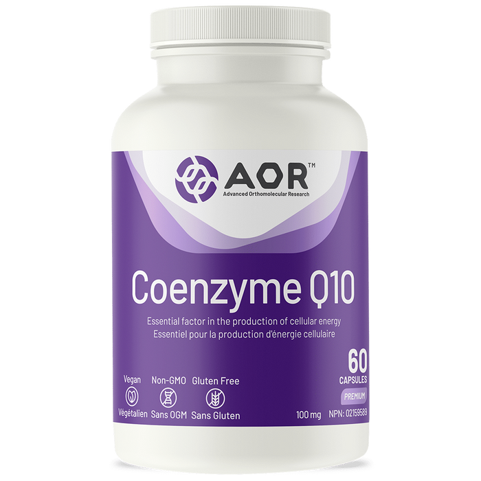 AOR Coenzyme Q10 – Antioxidant Support (120 Vegecaps)