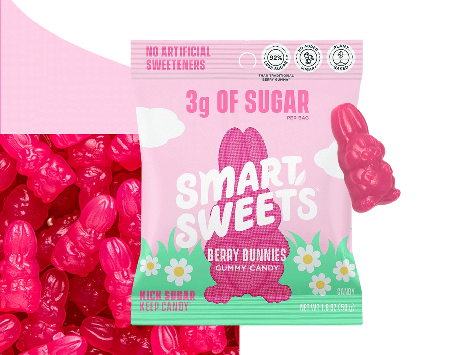 Smart Sweets Berry Bunnies 50g