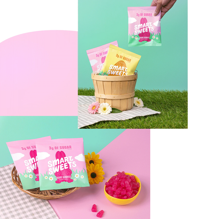 Smart Sweets Berry Bunnies 50g