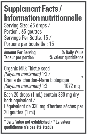 Botanica Milk Thistle Liquid Herb 50ml